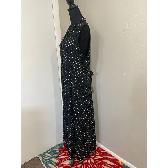 Christopher & Banks Sleeveless Maxi Dress Size 14 - Picture 3 of 9